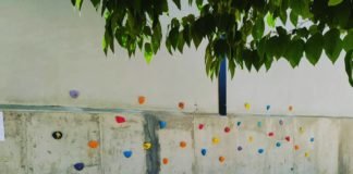 Un rocódromo, novedad del CEIP El Palmarillo para el próximo curso rocódromo