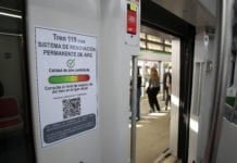 El nivel de ventilación de Metro de Sevilla ya puede consultarse vía online nivel