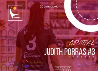 Judith Porras ha sido renovada por el CAV Esquimo 2021/22 Judith