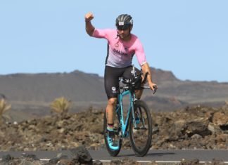 Damián Atienza completa la Ironman de Lanzarote para visibilizar la ELA damián