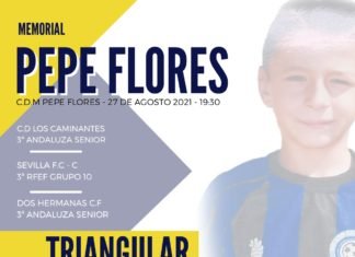 Triangular de fútbol en homenaje al jugador Pepe Flores Muñoz triangular de fútbol