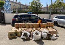 Detenido un varón por ocultar más de una tonelada de hachís en una nave detenido