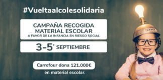 La XIII Vuelta al Cole Solidaria vuelve este fin de semana Xiii vuelta al cole solidaria