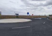 Nueva glorieta de acceso a la A-376 en Montequinto nueva glorieta