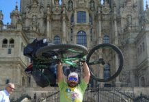 Reto cumplido: de Dos Hermanas a Santiago en bici reto cumplido