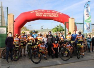 La IV Cicloturista Ciudad de Dos Hermanas congregó a 400 ciclistas iv cicloturista