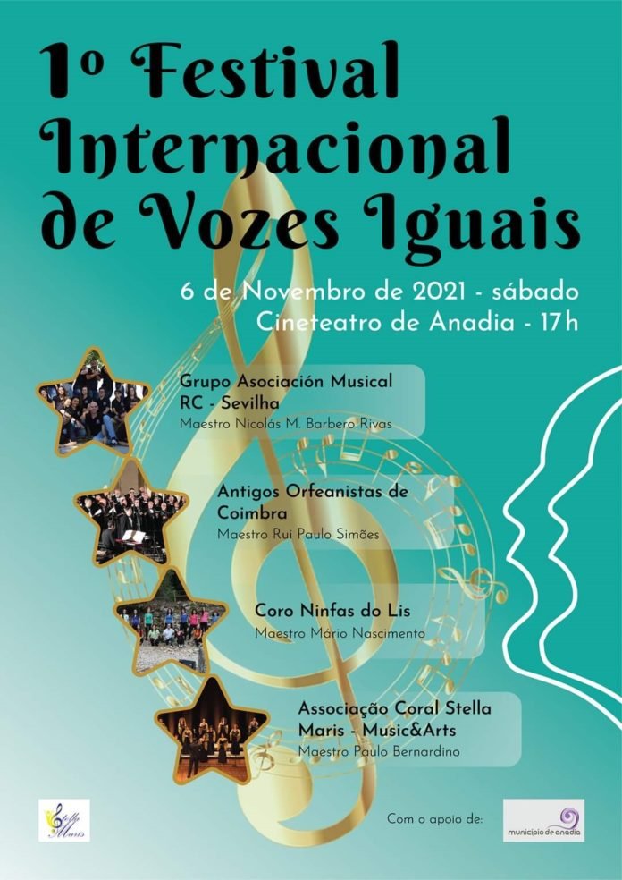 cartel festival internacional de voces iguales de la asociación rc I Festival Internacional