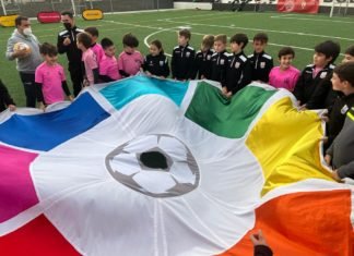 Acción formativa de la Fundación LaLiga en La Moneda C.F. acción formativa