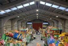 Todo listo para recibir a los Reyes Magos en su tradicional cabalgata todo listo