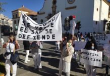 El servicio de ayuda a domicilio se manifestó por sus derechos servicio de ayuda a domicilio