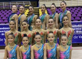 Subcampeonas de la Copa de España de Gimnasia Rítmica subcampeonas