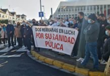 Se retoman las concentraciones en defensa de la sanidad pública se retoman