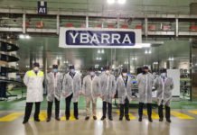 Juan Bravo visita la fábrica de Ybarra en Dos Hermanas juan bravo