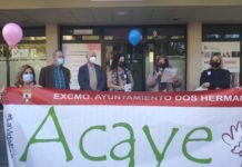 Manifiesto y suelta de globos por el Día del Cáncer Infantil manifiesto y suelta de globos
