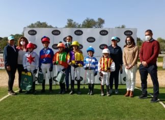 Tándem argentino ganador en el hipódromo de Dos Hermanas tándem