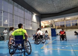 Baloncesto adaptado para jóvenes con el BSR Vistazul baloncesto adaptado
