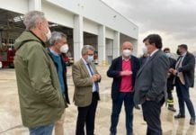 Huelva se interesa por el parque de bomberos de Dos Hermanas huelva