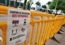 El recinto ferial vuelve a ser punto de vacunación Covid-19 recinto ferial