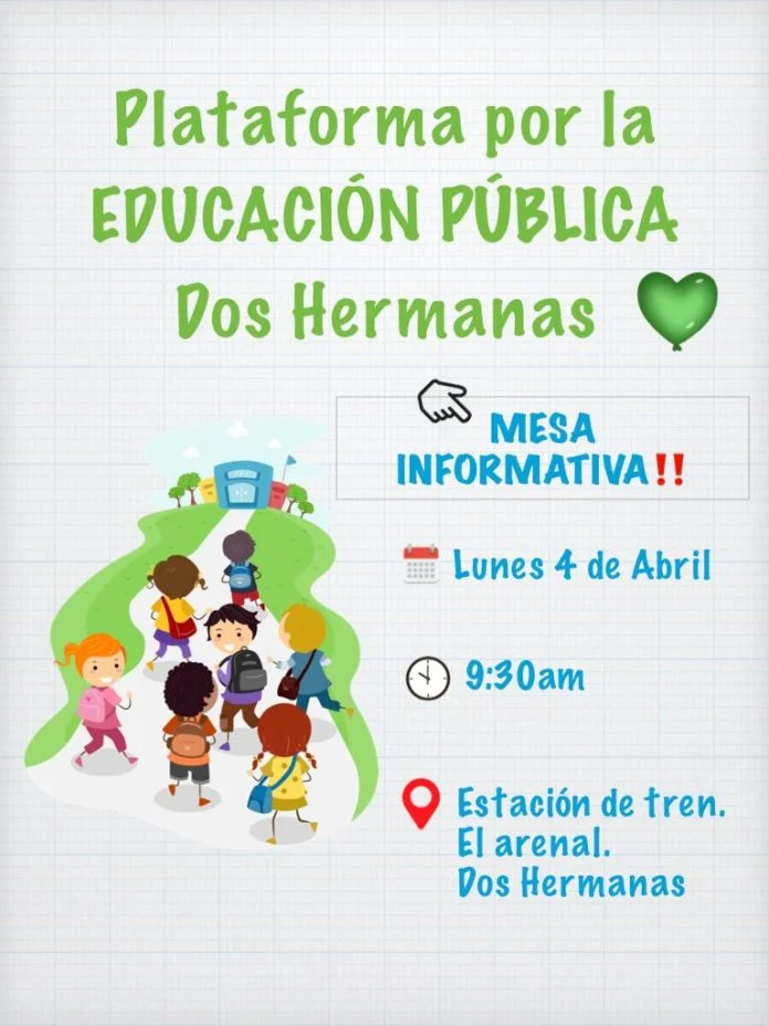 plataforma en defensa de la educación pública