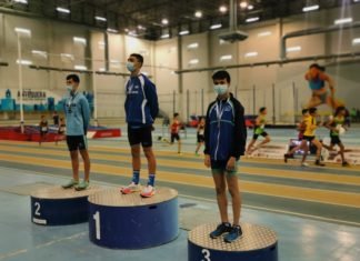 Los atletas nazarenos sub16 se suben al podio del Andaluz los atletas nazarenos