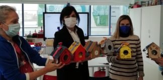 Casitas de aves para los niños del Hospital Virgen del Rocío casitas de aves