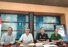 La parada del autobús se cambia en el recinto ferial parada del autobús