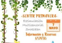 Segundo taller de estimulación multisensorial en Anfi segundo Taller de estimulación