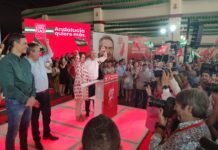 El corazón socialista volvió a bombear desde Dos Hermanas corazón socialista