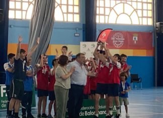 El alevín masculino del BM Montequinto, campeón de Andalucía alevín masculino