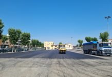 Reasfaltado del aparcamiento de la Avenida de España reasfaltado