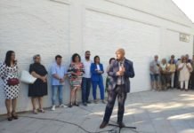 Multitudinario acto para inaugurar la Plaza Ignacio Pérez Romero multitudinario acto