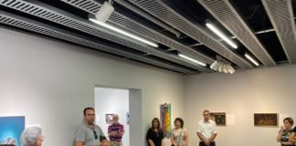 El Séptimo Arte, muestra de dibujo y pintura de la Universidad Popular séptimo arte