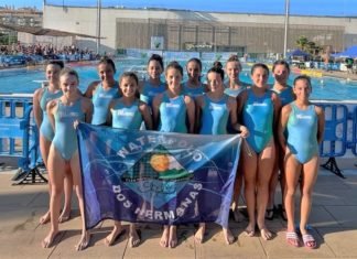 Doble top ten del waterpolo nazareno en el Nacional Infantil doble top ten