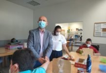 El alcalde visita las instalaciones de Aspace Sevilla el alcalde