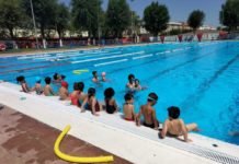 Los cursos de verano de natación comenzaron esta semana