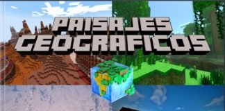 Los paisajes geográficos representados en Minecraft paisajes geográficos