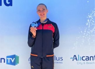 Marina García Polo, cuádruple campeona europea de natación artística marina garcía polo