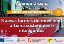 Fomentar nuevas formas de movilidad urbana sostenibles, objetivo nº5 de la Agenda Urbana de Dos Hermanas la movilidad urbana repercuten directamente en la calidad de vida de los ciudadanos y ciudadanas