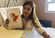 La mascota de Pediatría de Valme la ha creado una niña nazarena mascota