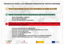 Últimas plazas disponibles de los nuevos cursos del Proyecto Innform@ últimas plazas disponibles