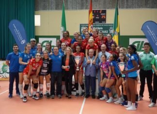 La Copa de Andalucía 2022 para el Cajasol Voley Dos Hermanas copa de andalucía 2022