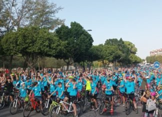 Auténtico éxito de participación del Día de la Rueda de Montequinto auténtico éxito