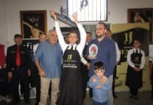 Juan Carlos Garrido,mejor cortador de jamón en La Puebla de Cazalla juan carlos garrido