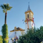 La torre engalanada de Sta. Mª. Magdalena la torre