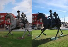 Conclusión de los trabajos en el monumento de La Venta Las Palmas conclusión