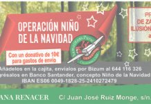 Recogida de cajas regalos de la Operación Niño de la Navidad recogida