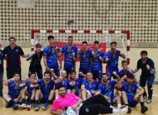 El pabellón municipal quinteño acoge el derbi provincial de balonmano pabellón municipal quinteño