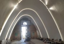 La Parroquia del Rocío mejora su cimentación y aislamiento la parroquia