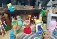 Belén de croché contro los dolores musculares belén de croché