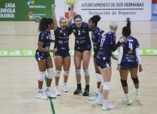 Primer partido de la segunda vuelta para el Cajasol Voley primer partido de la segunda vuelta